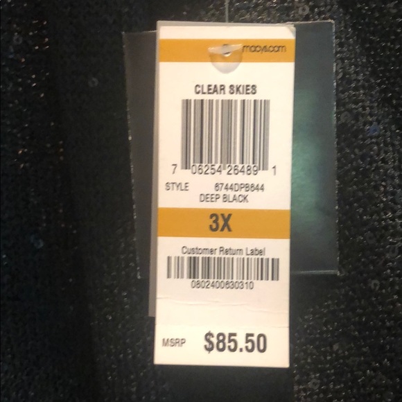 NWT Duster Length Sweater with A Little Sparkle - Picture 6 of 7